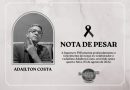 Nota de Pesar: Morre radialista Adailton Costa
