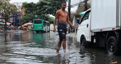 Inmet emite alerta laranja para chuvas e ventos de até 100 km/h