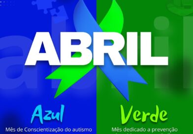 As campanhas Abril Verde e Azul em 2026 focam na saúde/segurança no trabalho (Verde) e na conscientização sobre o autismo (Azul).